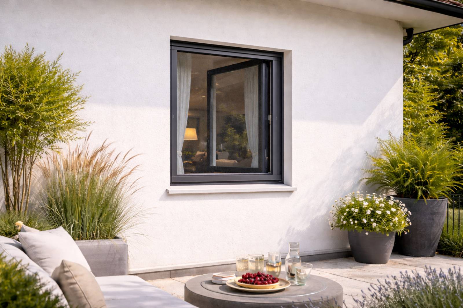 Pose d'une moustiquaire sur mesure pour une fenetre oscillo battante à Bourgoin Jallieu