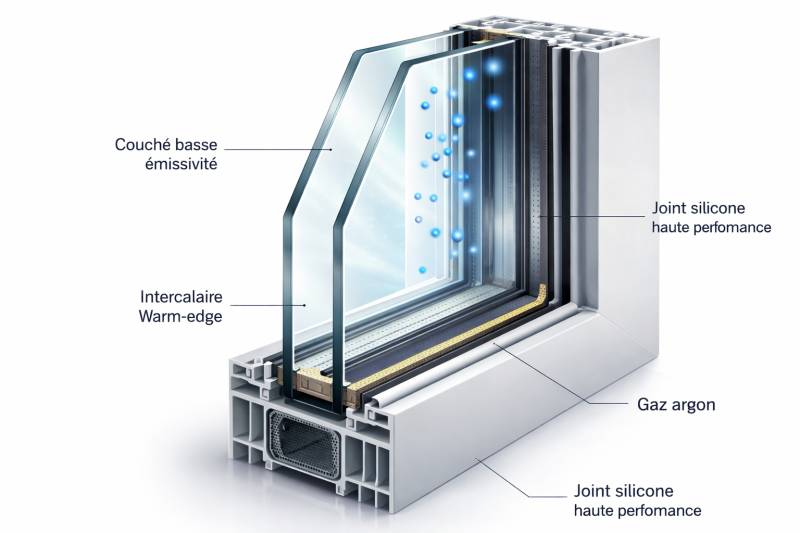 Vente de fenêtre double vitrage à Bourgoin Jallieu