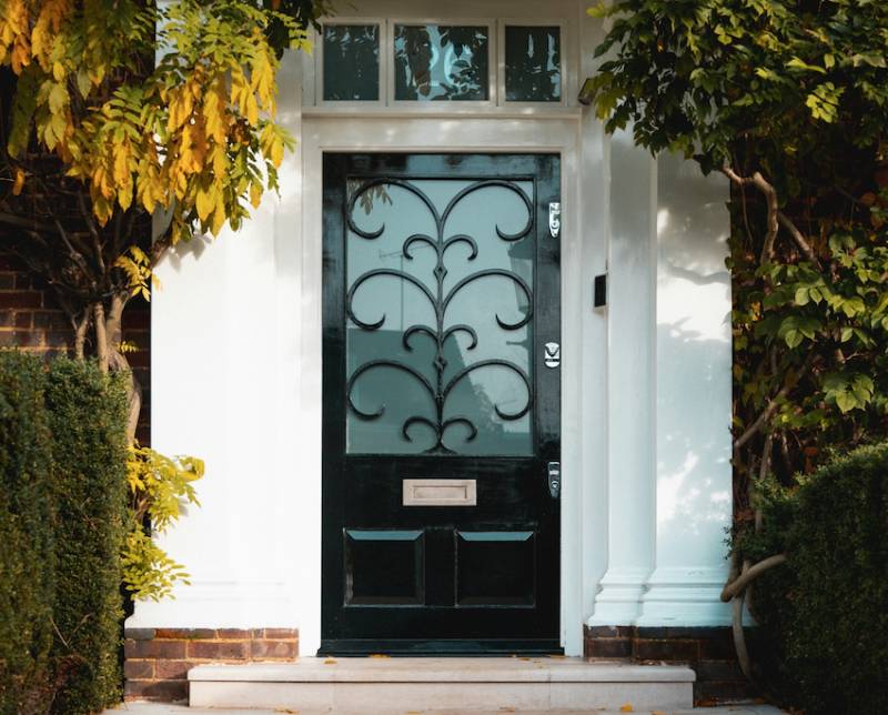 Porte d’entrée avec boite aux lettres intégrée à Bourgoin Jallieu
