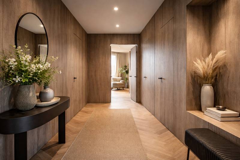 Pose de portes d’intérieur modernes dans une maison à Bourgoin-Jallieu 