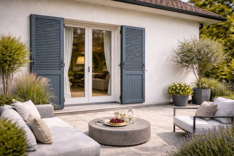 Pose de volet battant persienne en Isère