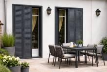 Pose de volet persienne pliante métalliques à Bourgoin-Jallieu (38)