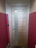 Pose de porte intérieure en bois et vitrée près de Bourgoin Jallieu
